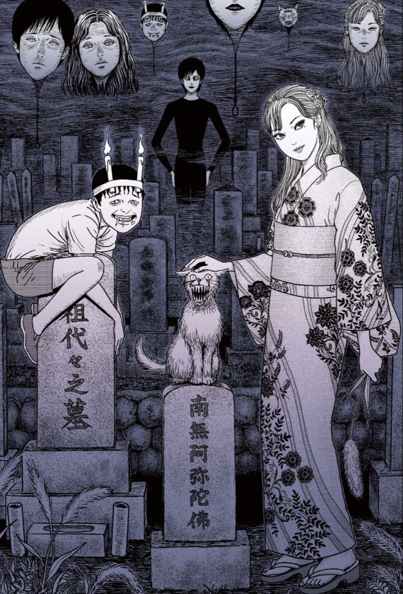Personnages de Junji Itō